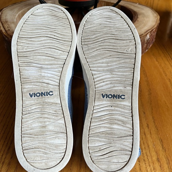 Vionic Blue Slip-On Shoes - Picture 5 of 7